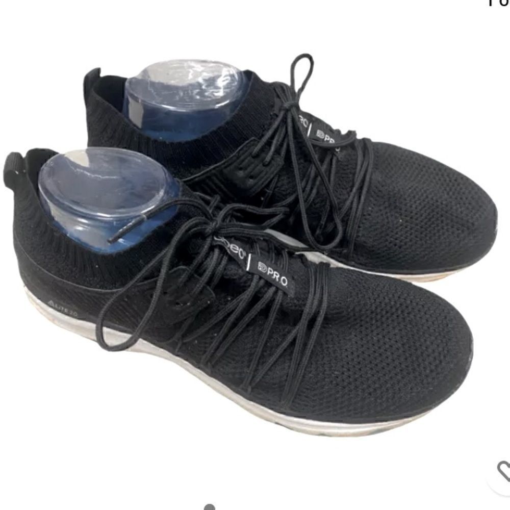 Men's ABEO Lite Active Black size 11 medium width Mesh breathable sneakers